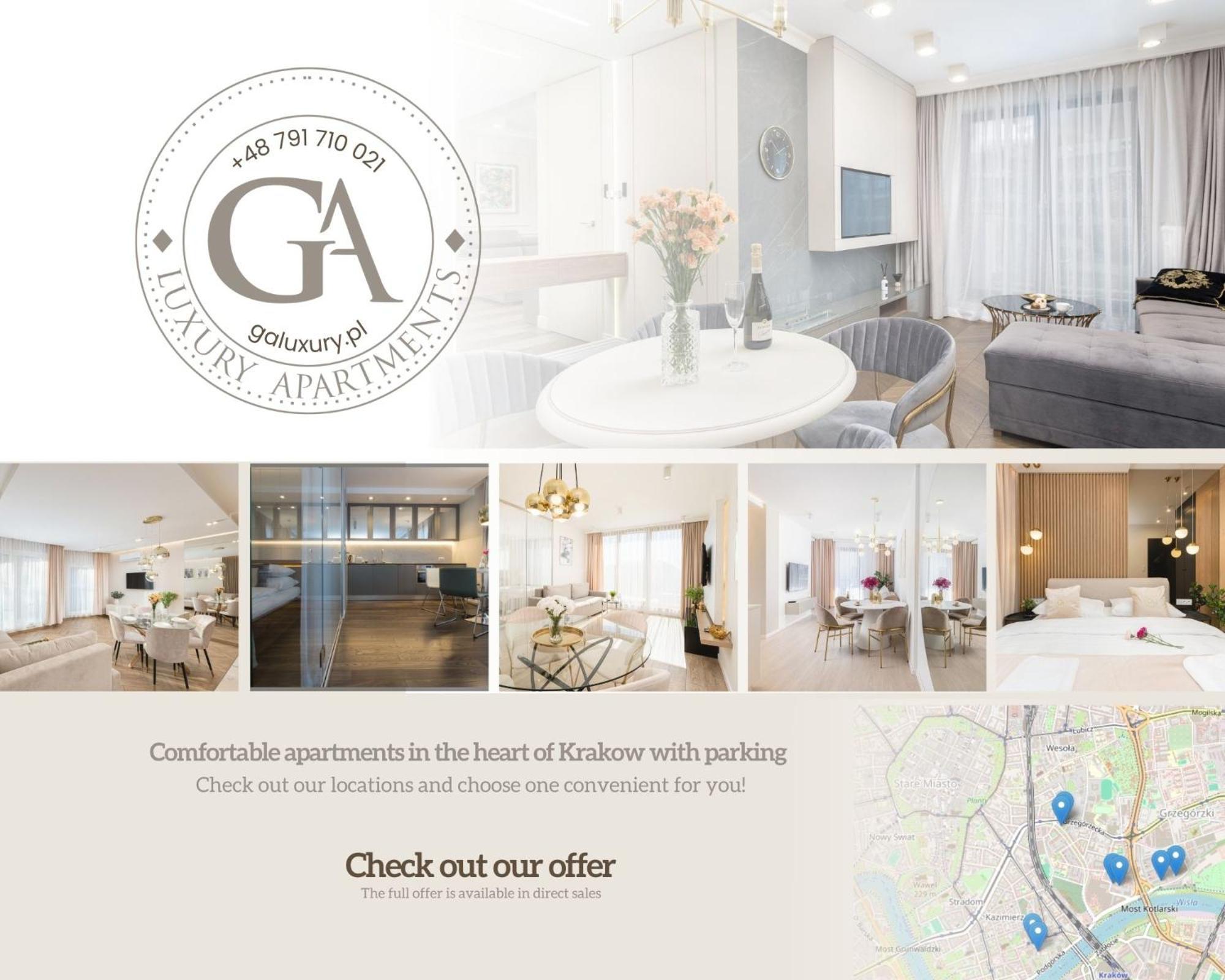 Ga Luxury Apartments W19 Cracóvia Exterior foto
